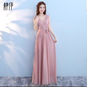Long Chiffon Dress